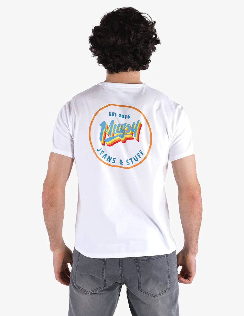 WHITE EVERYDAY TEE
