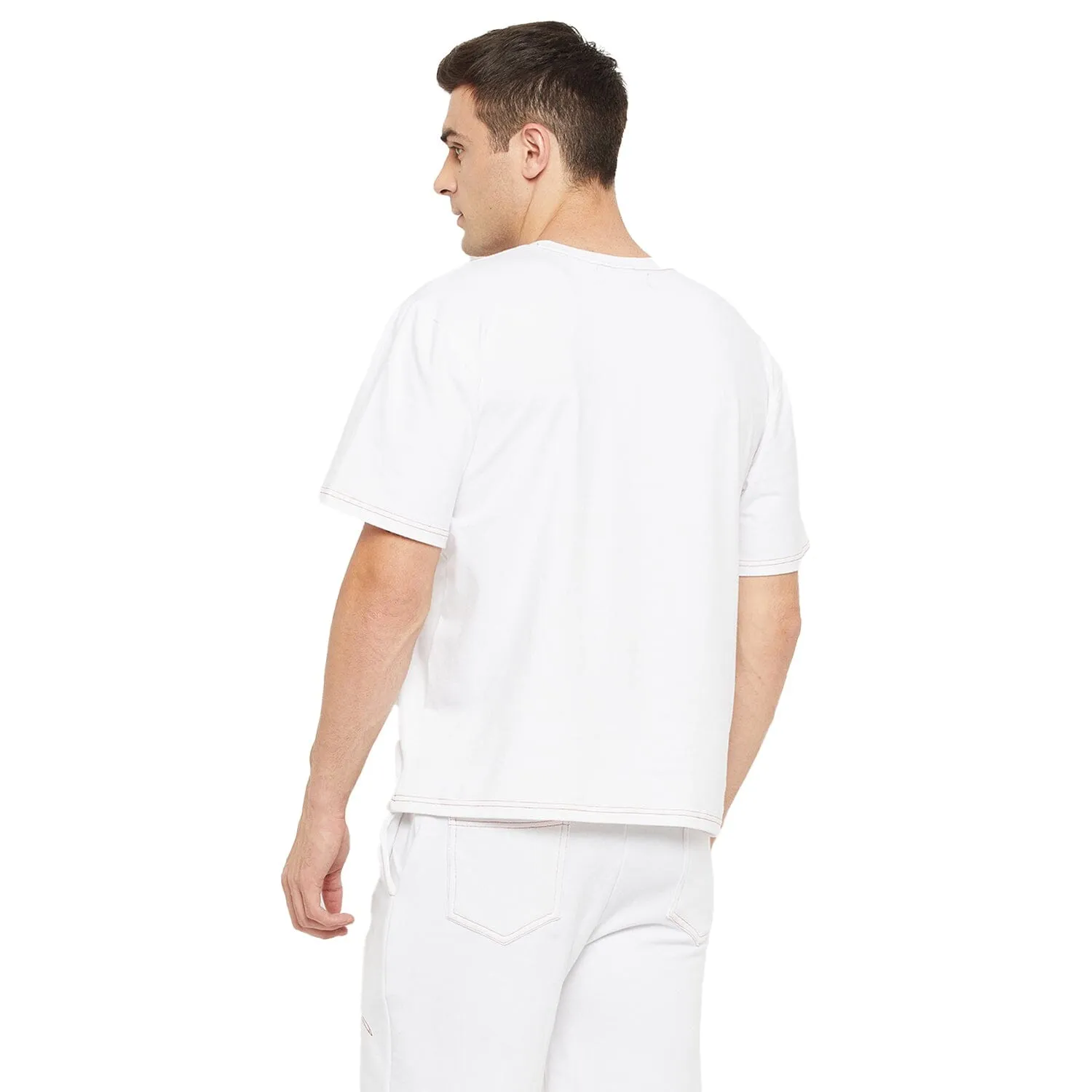 White Naruto Boxy Fit Tshirt