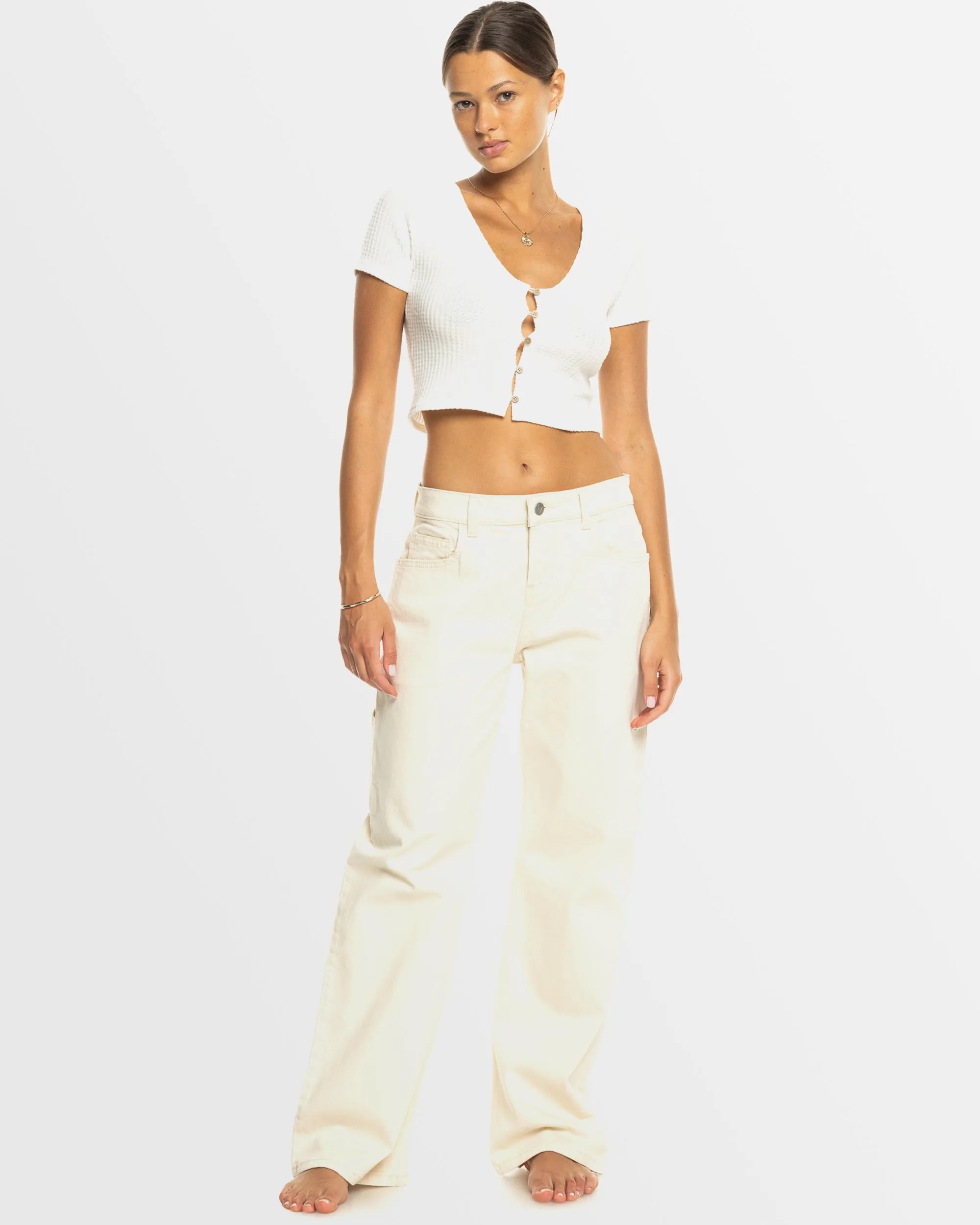 Womens Finley Worker Carpenter Denim Pant
