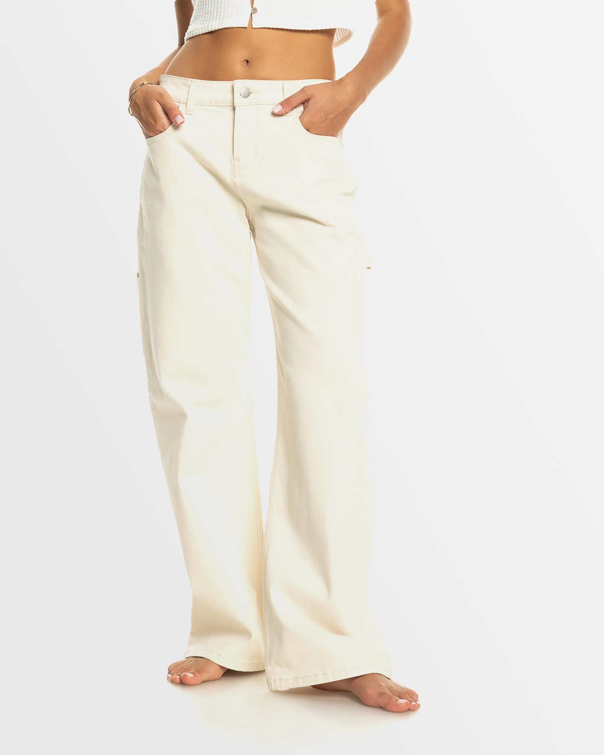 Womens Finley Worker Carpenter Denim Pant