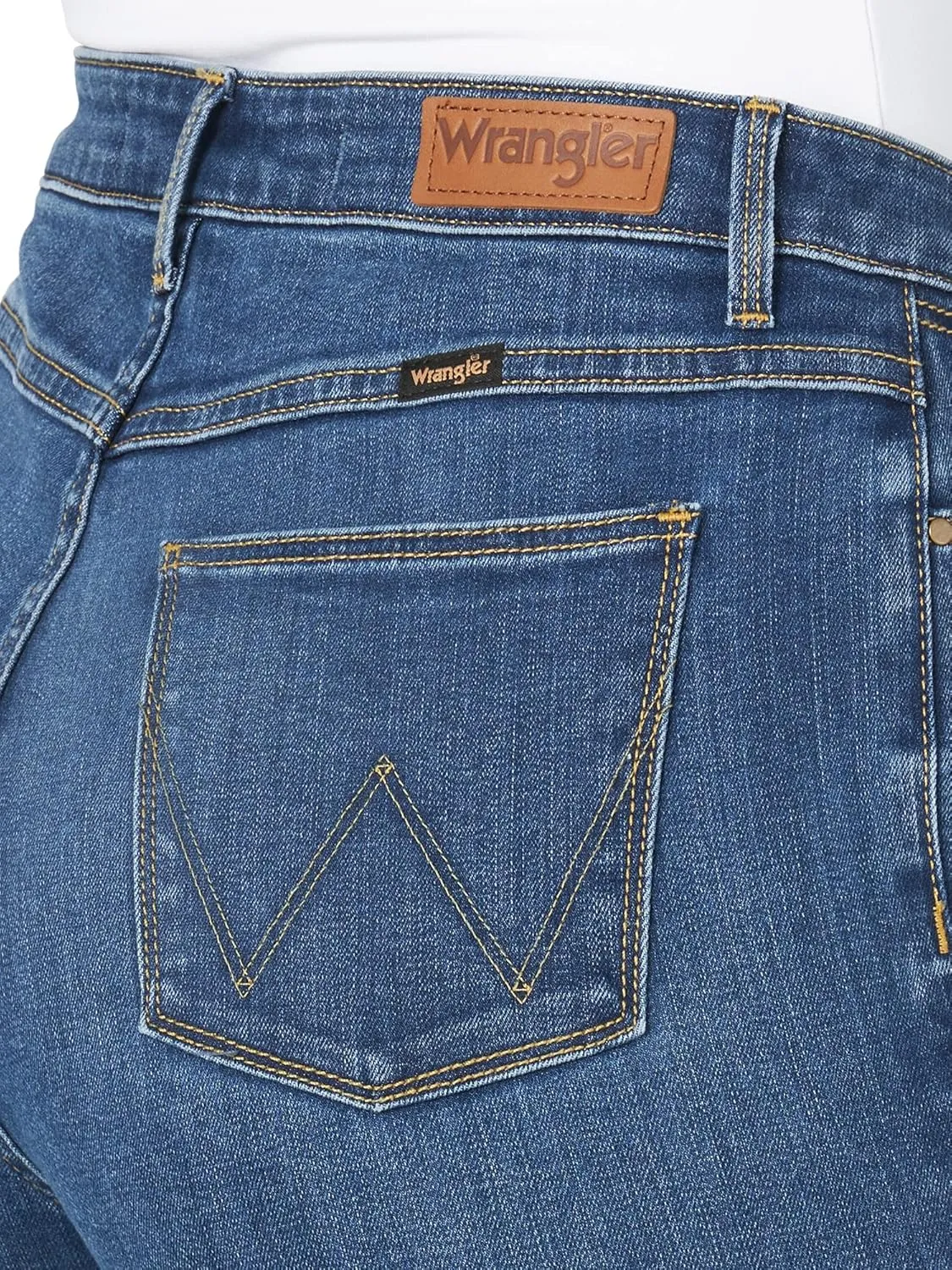 Wrangler Women's High Rise True Straight Fit Jean
